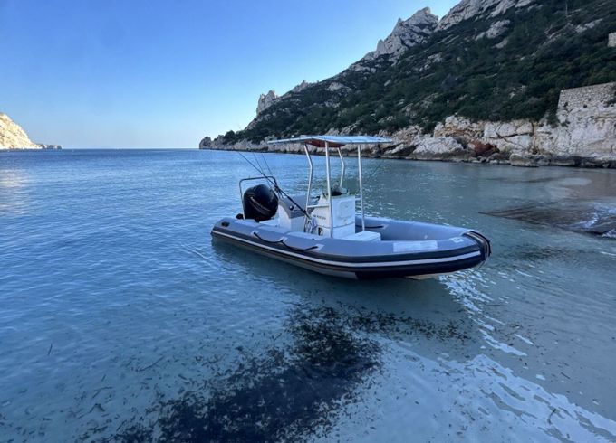 Motorboat Oversea 16 pro 80hp