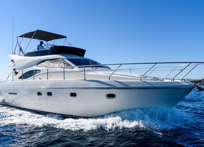 Motorboat Ferretti 430 Fly 960hp