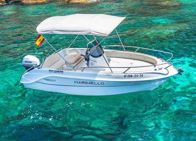 Boat without licence  Marinello Fisherman 16 15hp