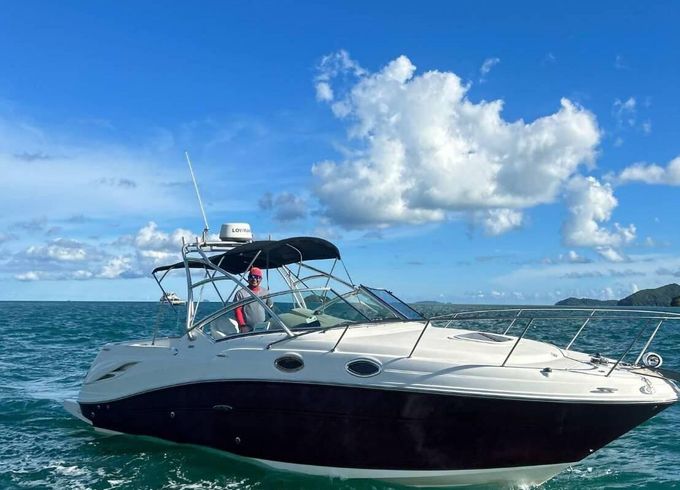 Motorboat Sea Ray 270 360hp