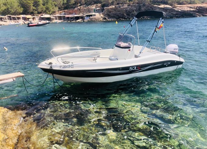 Boat without licence  Trimarchi 53s 15hp