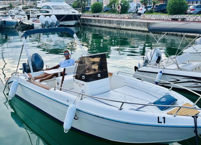 Motorboat Mano Marine Mano 19.5 40hp