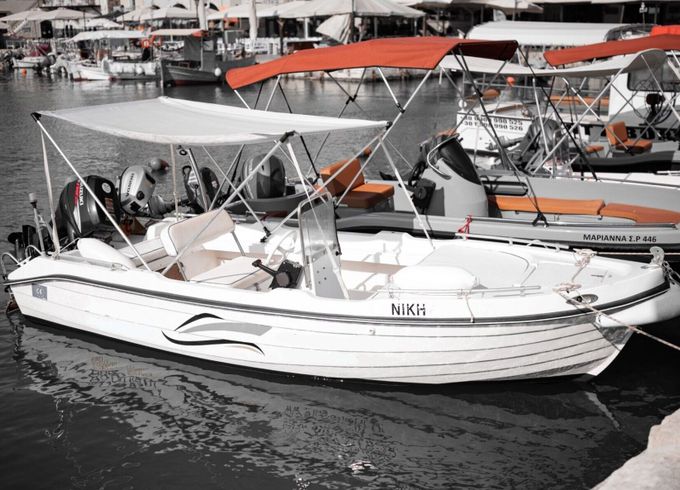 Boat without licence  Poseidon 450 30hp