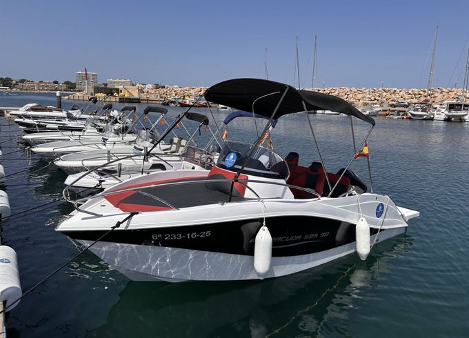 Motorboat Oki Boats Barracuda 595 SD 140hp