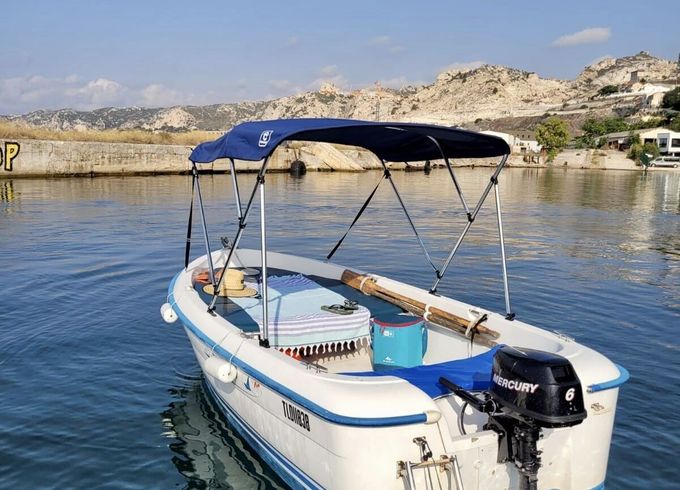 Motorboat Quicksilver Quicksilver 410 fish