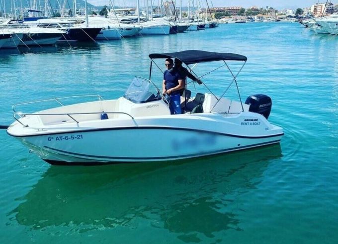 Motorboat Quicksilver Activ 605 Open 115hp