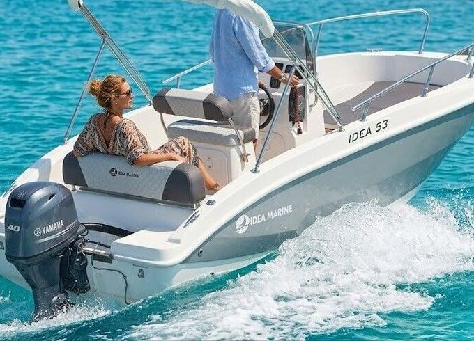 Boat without licence  Idea marine 53 40hp