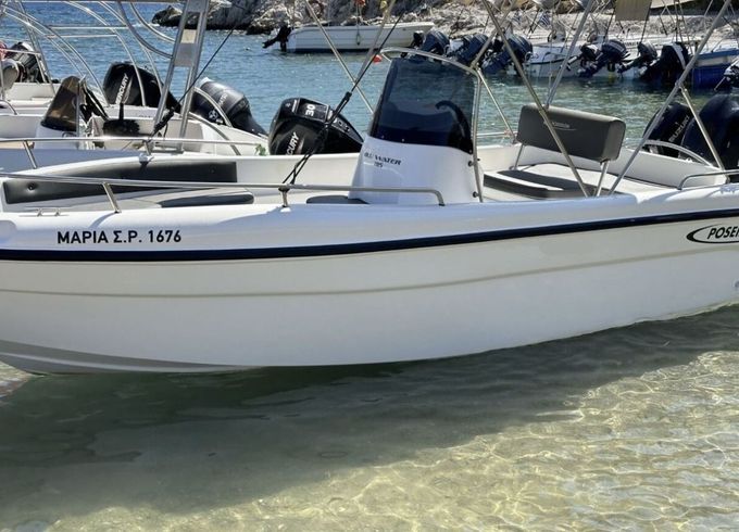 Boat without licence  Poseidon 2025 80hp