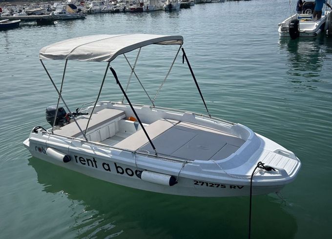 Motorboat Roto 2 withaut licence 10hp
