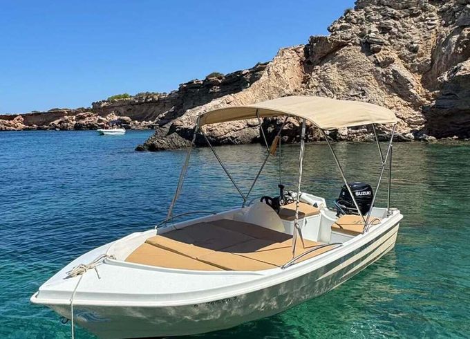 Boat without licence  mareti 420 open 15hp
