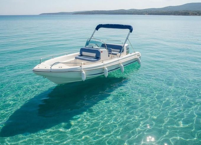 Boat without licence  Alboran 525 open 6hp