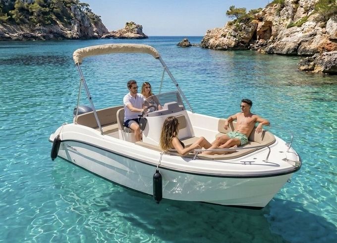 Motorboat PREMIUM Whith out licence 15hp