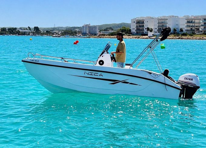 Boat without licence  Trimarchi Nica 53 15hp