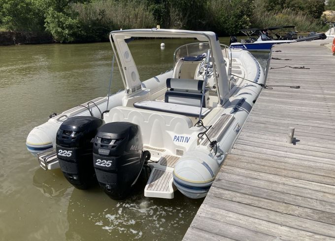 RIB Bwa 9m Teck 450hp