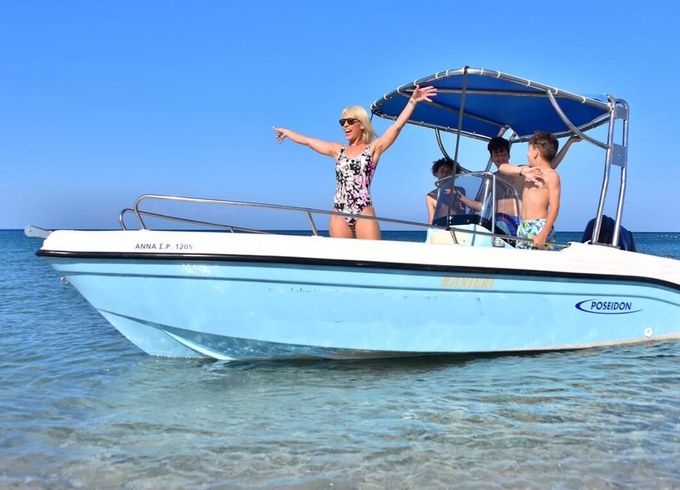 Boat without licence  Poseidon 455 30hp