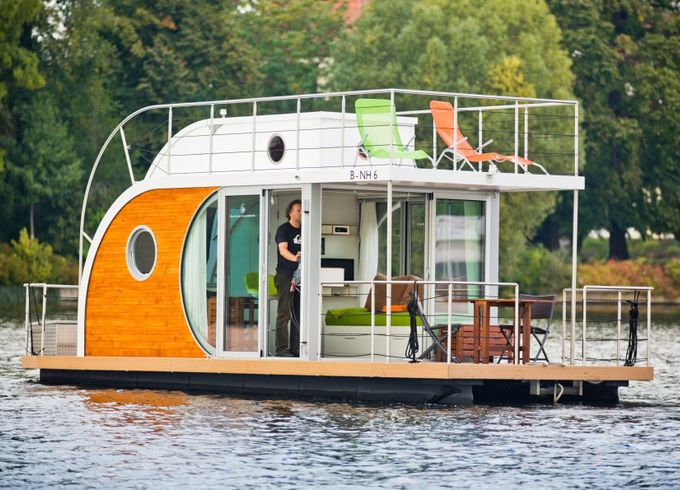 Houseboat Nautilus Hausboote Nautino mini 1 - führerscheinfrei