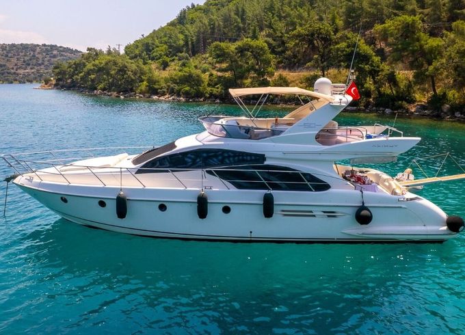 Motor yacht Azimut  ( Yavuz 2 ) Performance Range 900hp