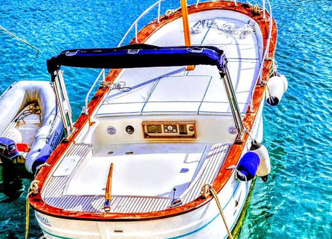 Motorboat F.lli Mileo Leucosya 7,80 140hp
