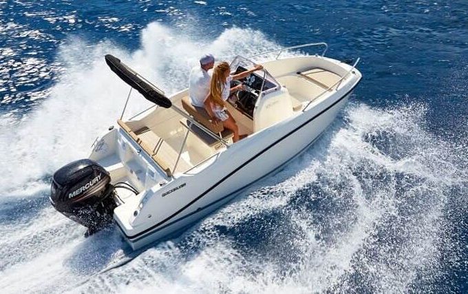 Boat without licence  QUICKSILVER open 505 15hp