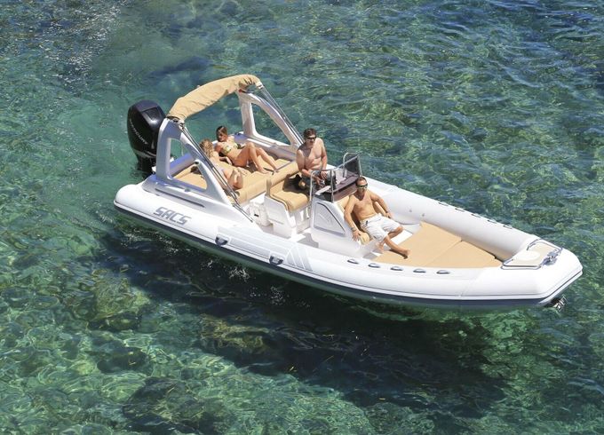 RIB SACS Dream Luxe 25 - Sin Capitan!! 250hp