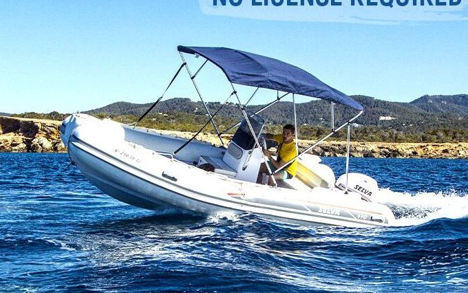 Boat without licence  SELVA 15hp