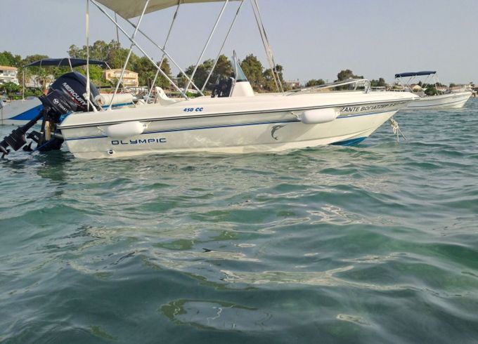 Boat without licence  Olympic 450 30hp