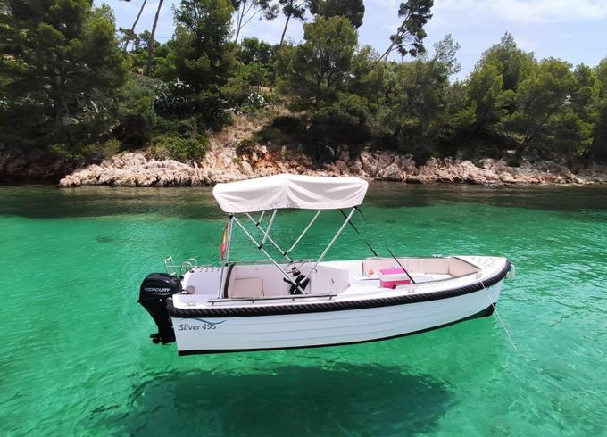 Boat without licence  Silver 495 15hp