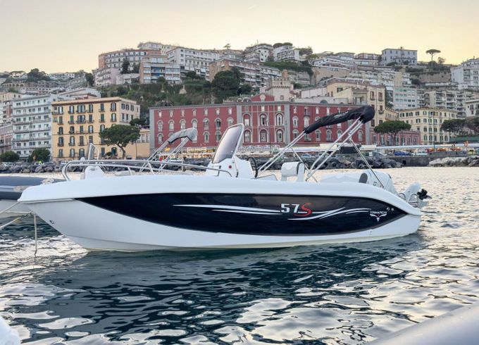 Motorboat Trimarchi 570 S SUZUKI 40/70CV GUIDA SENZA PATENTE NAUTICA 40hp