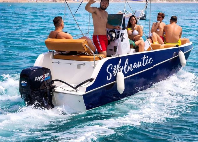 Boat without licence  NUEVA 2024!!!! BARCO PRIVADO PARA AVISTAMIENTO DE DELFINES 15hp