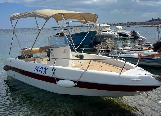 Boat without licence  Aquamar open 40hp