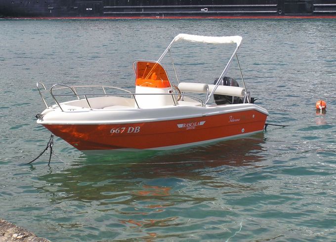 Motorboat Blu &amp; Blu Rascala 17 70hp