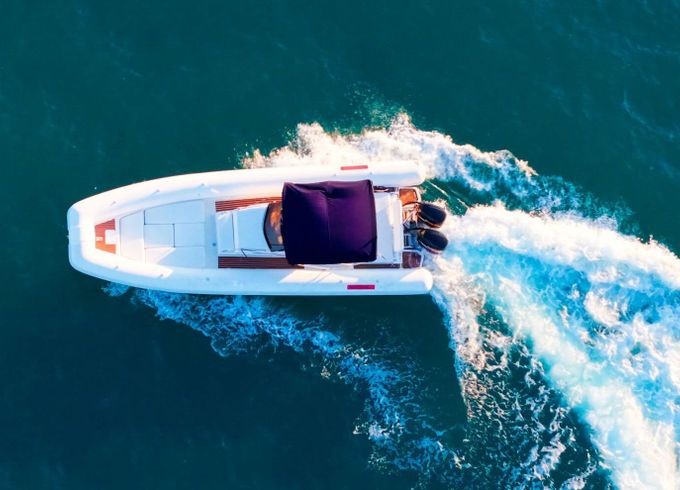 RIB doviboat one way 100 500hp