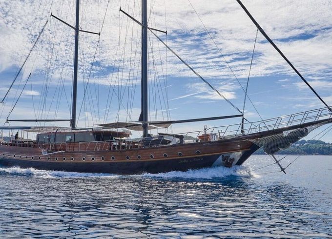 Gulet custom sail yacht 44m