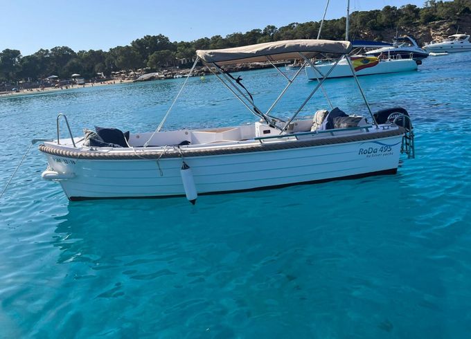Boat without licence  Silver 4.95 15hp