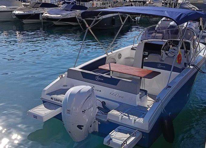 Motorboat Saver 660 WA 140hp