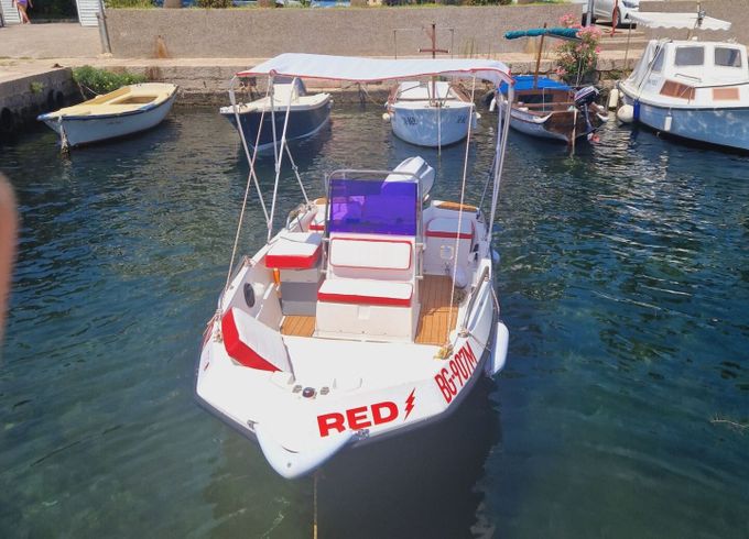 Motorboat Elan Fisherman 450 with 50hp 50hp