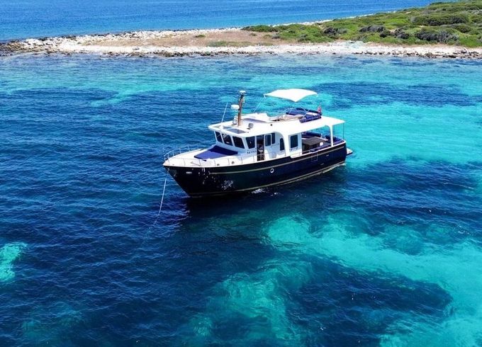 Motorboat 15M Trawler Motor Yacht Trawler 375hp