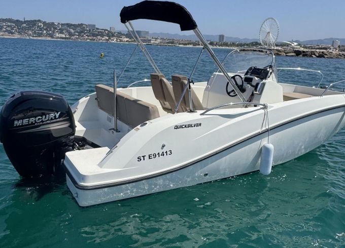 Motorboat QUICKSILVER quicksilver 605 100hp