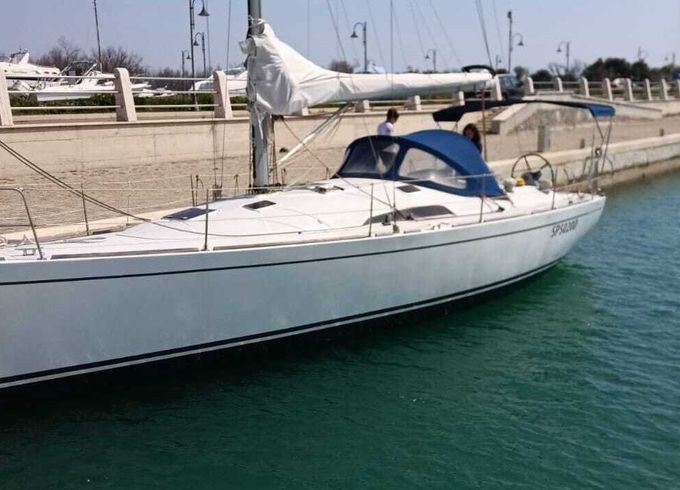 Sailboat comar yacht COMET 38 S 11.6m