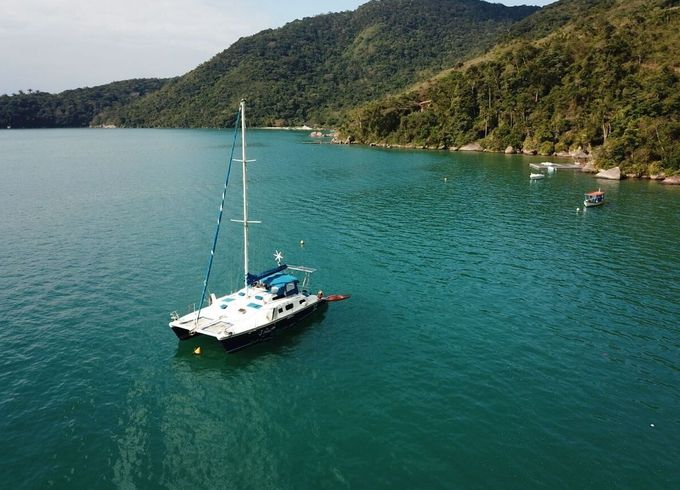 Catamaran Day Charter  ou Pernoite no Veleiro Paraty-RJ Crowther 36 10.8m