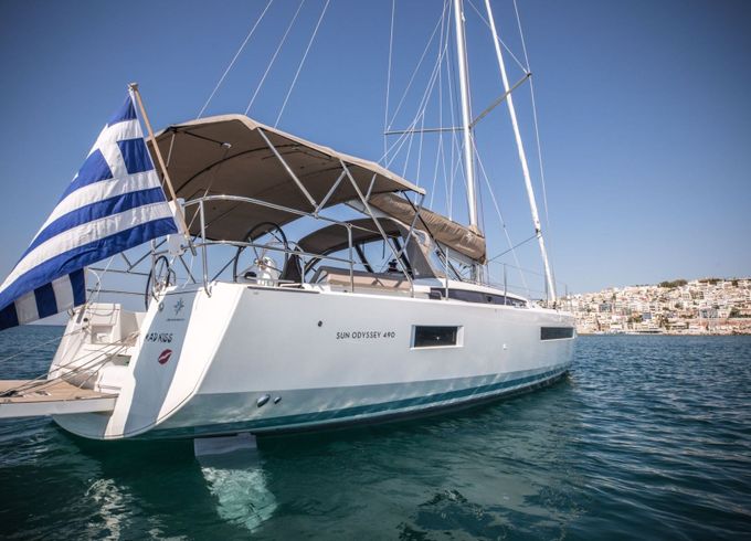 Sailboat Jeanneau Sun Odyssey 490 14.42m