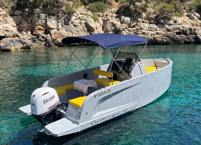 Motorboat Mask Boats Cattleya X6 Open 115hp