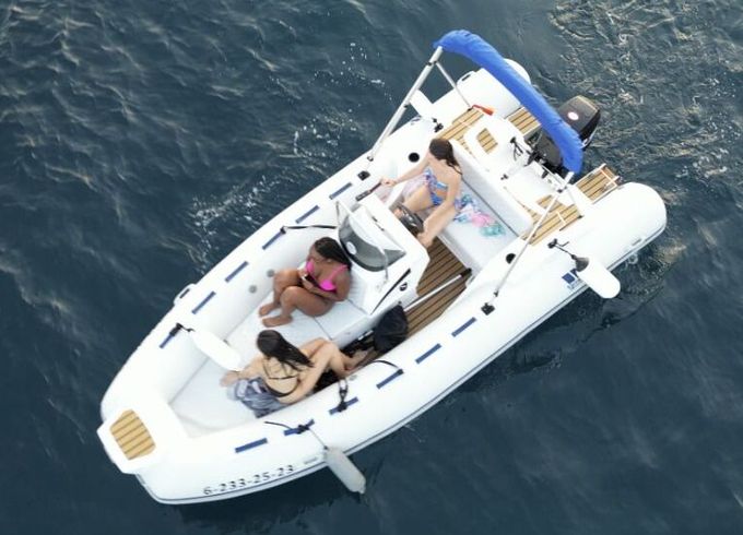 Boat without licence  Tiger Marine 480 Sportline 15hp