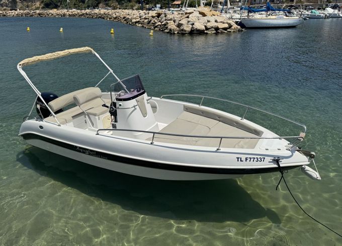 Motorboat AQUABOAT SPORT LINE 19 100hp