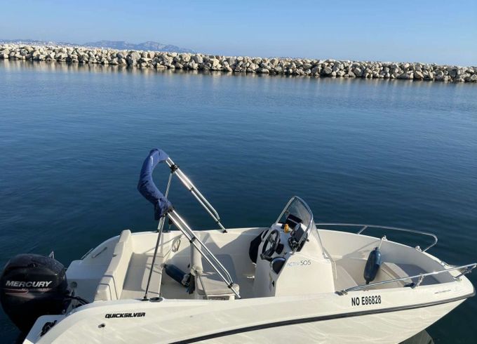 Motorboat Quicksilver Activ 505 Open 60hp