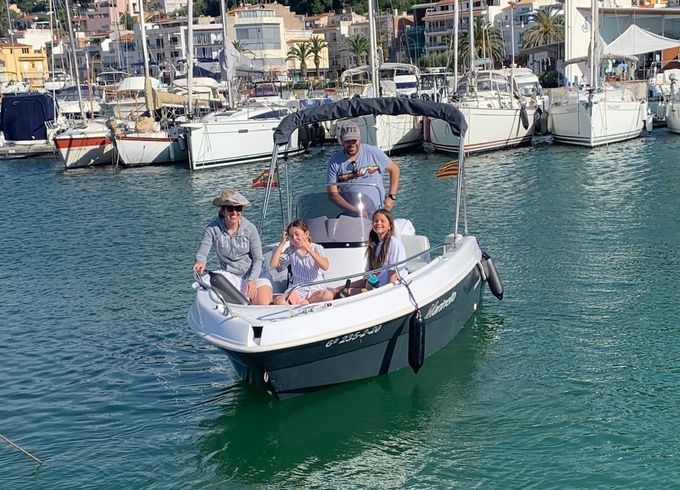 Boat without licence  Marinello 16 fisher 15hp
