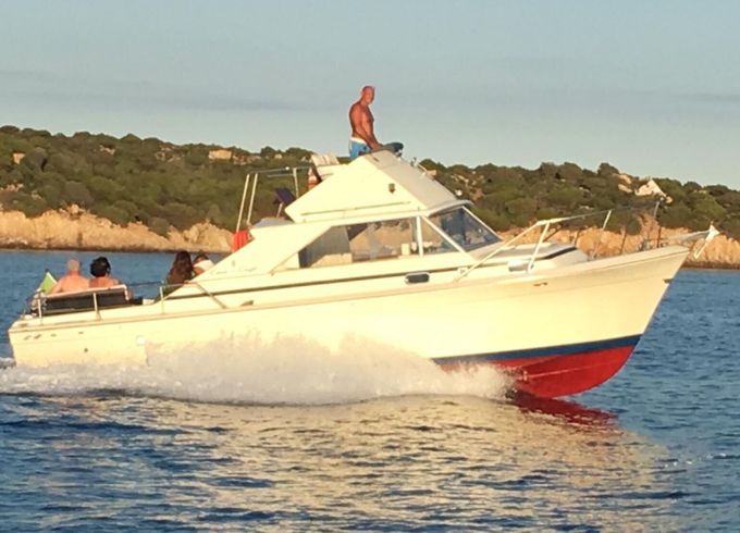 Motorboat Chris Craft 31 commander sports express
