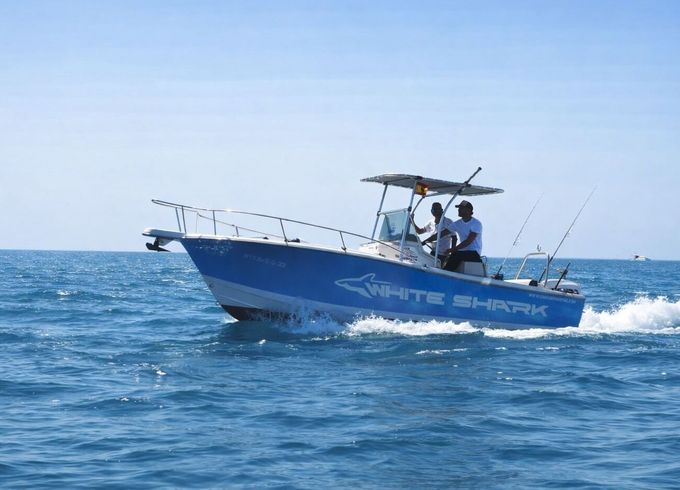 Motorboat White shark 225cc 225hp