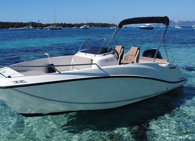 Motorboat Quicksilver Open 555 115hp
