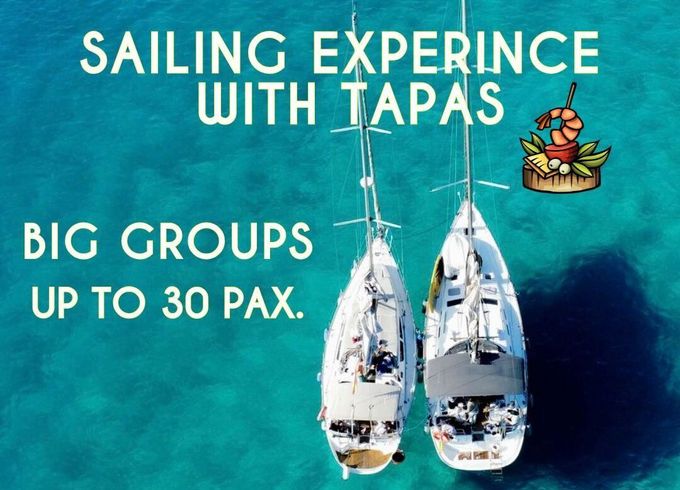 Sailboat Excursiones en Velero grupos grandes 14.33m